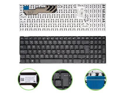SK/CZ klávesnica Asus  R541 F541 X541 no frame