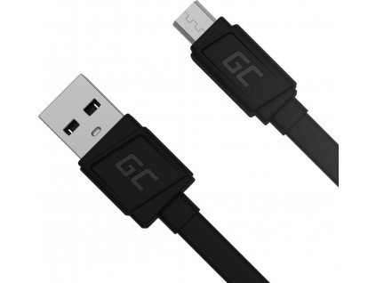 Kábel  GCmatte Micro USB 25 cm s funkciou rýchleho nabíjania