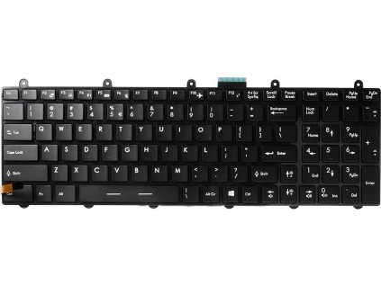 klawiatura podswietlana rgb do laptopa msi ge60 ge70 gp60 gp70 gt60 gt70 gt660 gt680 gt683 gt780 gt783 gx70 gx660 z ramka
