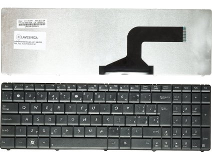 SK/CZ Klávesnica Asus G60-UK, MB348-001, MP-09Q36CH-5282, MP-10A76PO-5281, NSK-UG006, NSK-UGA01