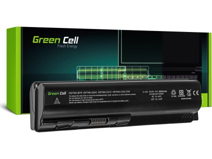 green cell battery for hp dv4 dv5 dv6 cq60 cq70 g50 g70 111v 8800mah
