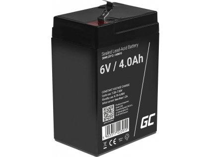 green cell agm battery 6v 4ah