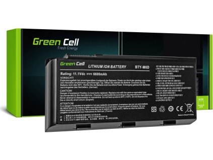 green cell battery for msi gt60 gt70 gt660 gt680 gt683 gt780 gt783 gx660 gx680 gx780 111v 6600mah