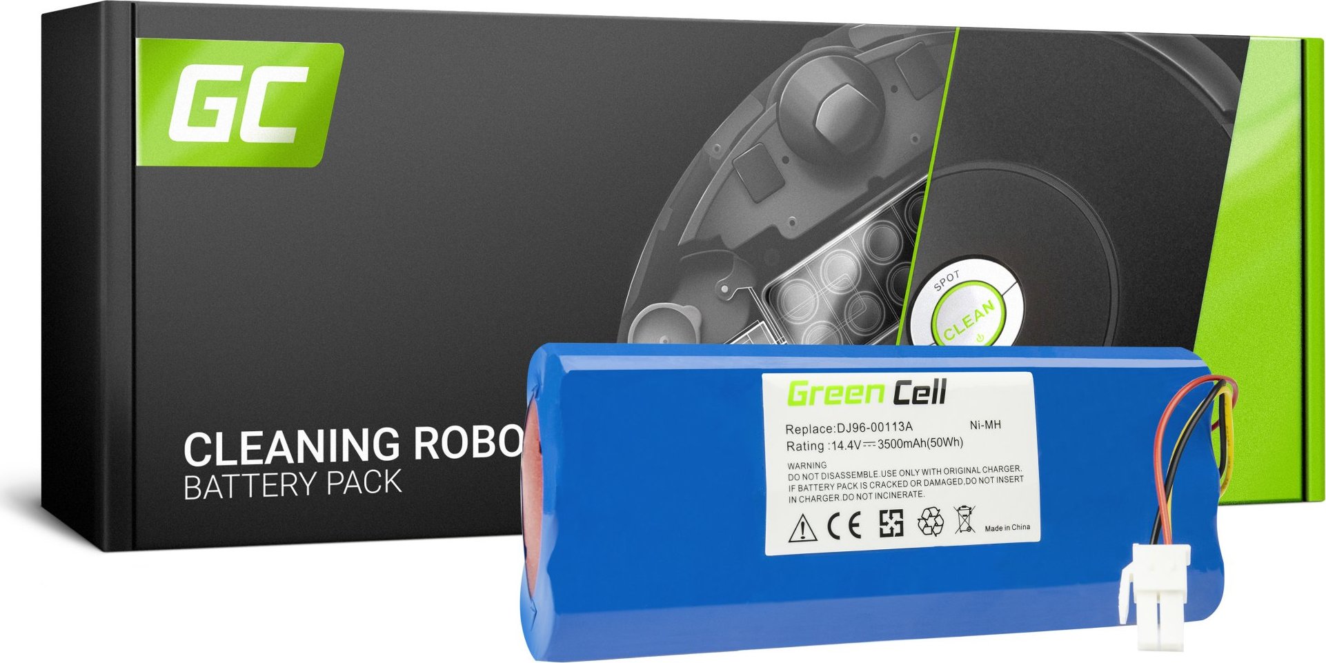 GREEN CELL Batéria do vysávača Samsung Navibot SR9630 DJ96-00113A 14.4V 3.5Ah