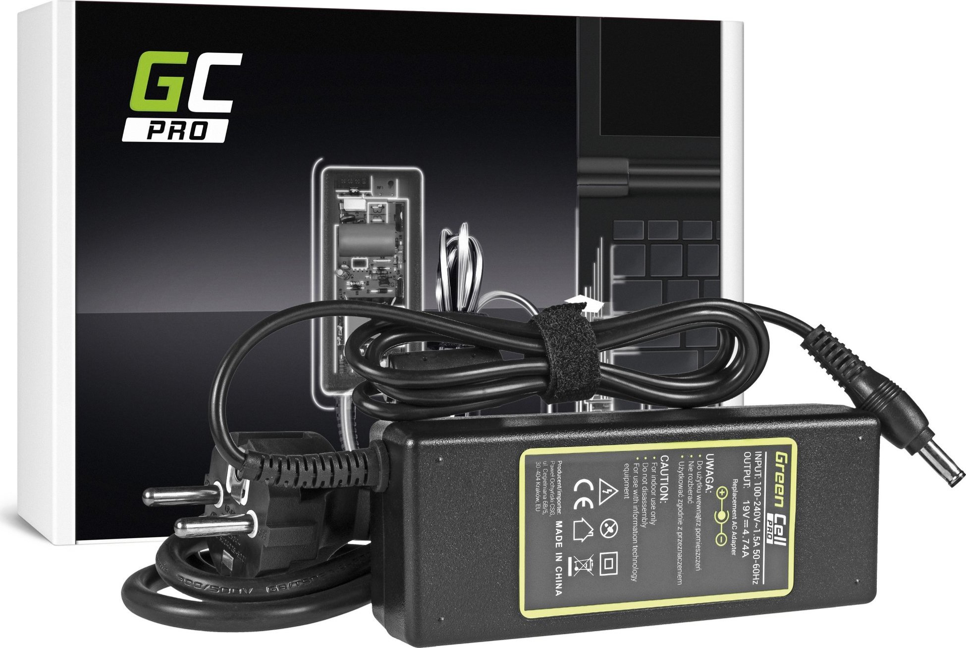 Nabíjačka na notebook Samsung NP-X10 Plus XTC 1800, Samsung NP-X10 Plus XTC 745, Samsung NP-X10 Plus, Samsung NP-X10 XTC 1400 19V 4.74A