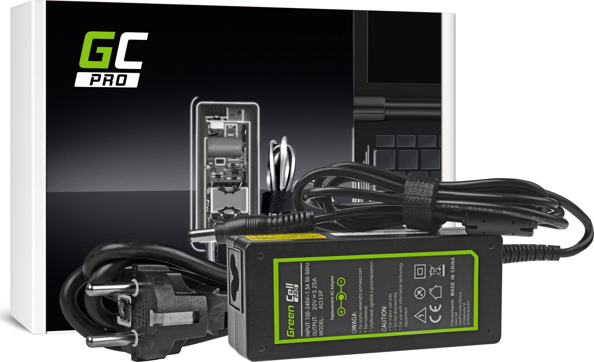 Nabíjačka na notebook Lenovo G450A, Lenovo G450I, Lenovo G455 0708, Lenovo G455A 20V 3.25A 65W