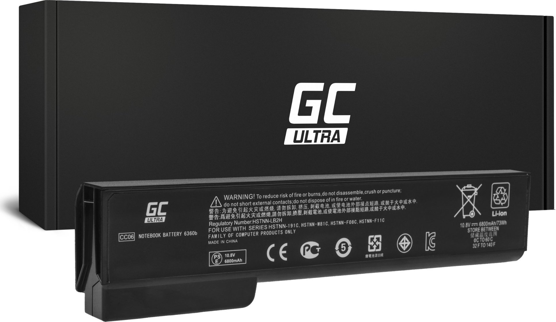 Batéria do notebooku ULTRA CC06XL pre HP EliteBook 8460p 8460w 8470p 8560p 8570p ProBook 6460b 6560b 6570b