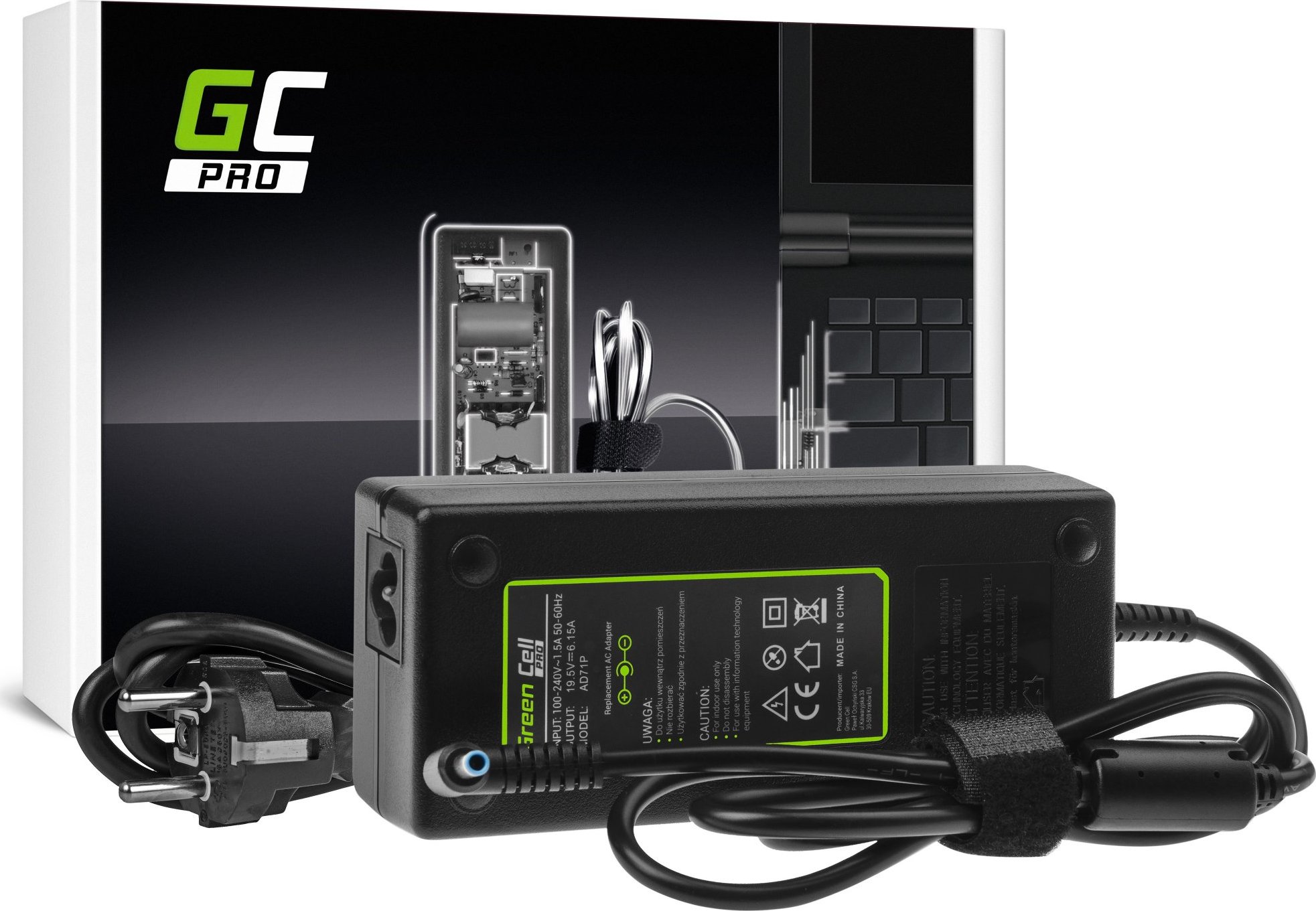 Nabíjačka na notebook Envy M7-J178CA, HSTNN-CA25, HSTNN-DA25, HSTNN-LA25 19.5V 6.15A 120W
