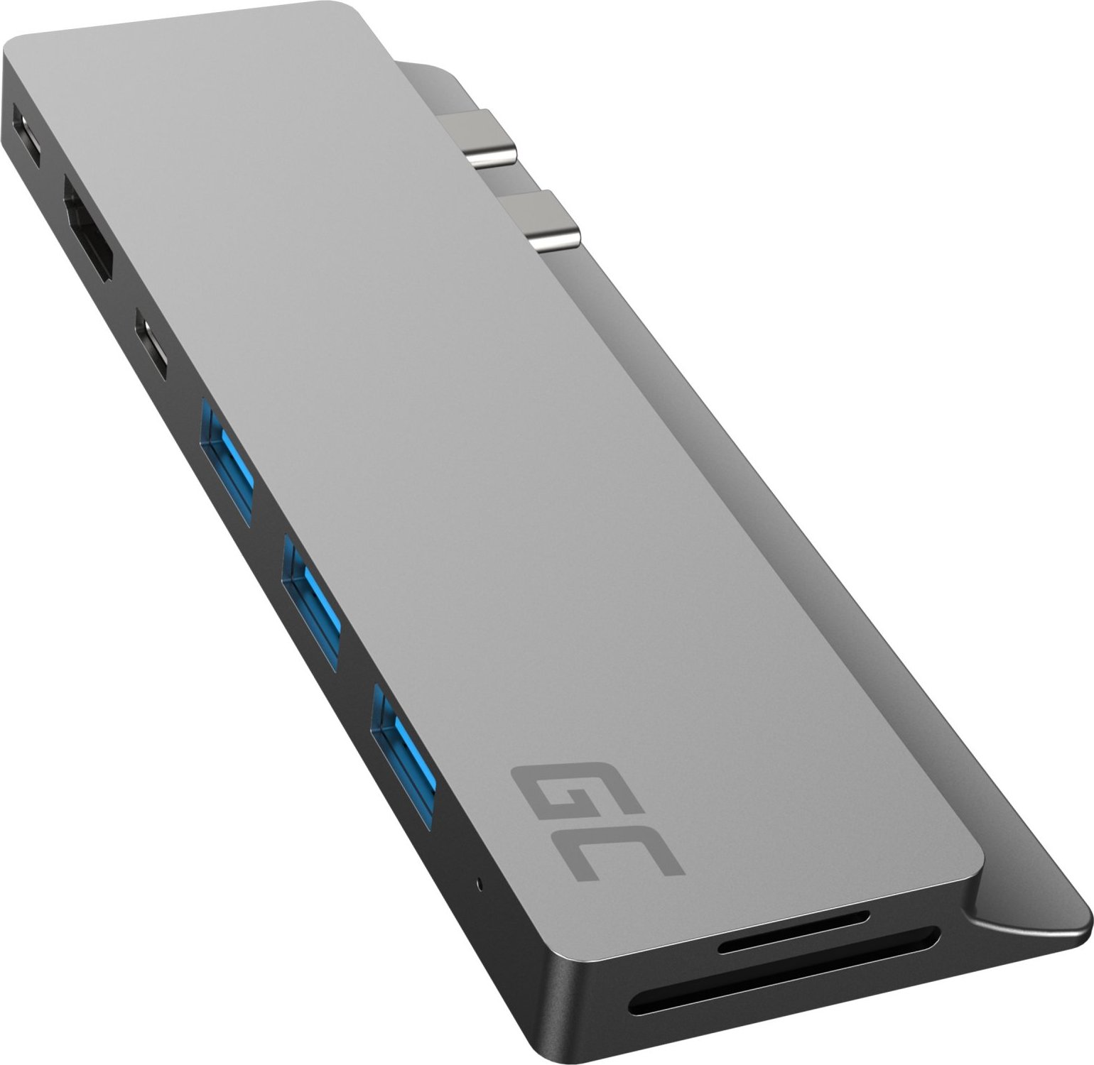 Adaptér HUB Connect60 8in1 (Thunderbolt 3, USB-C, HDMI, 3x USB 3.0, SD, microSD) pre MacBook Pro 13/15" 2016-2020