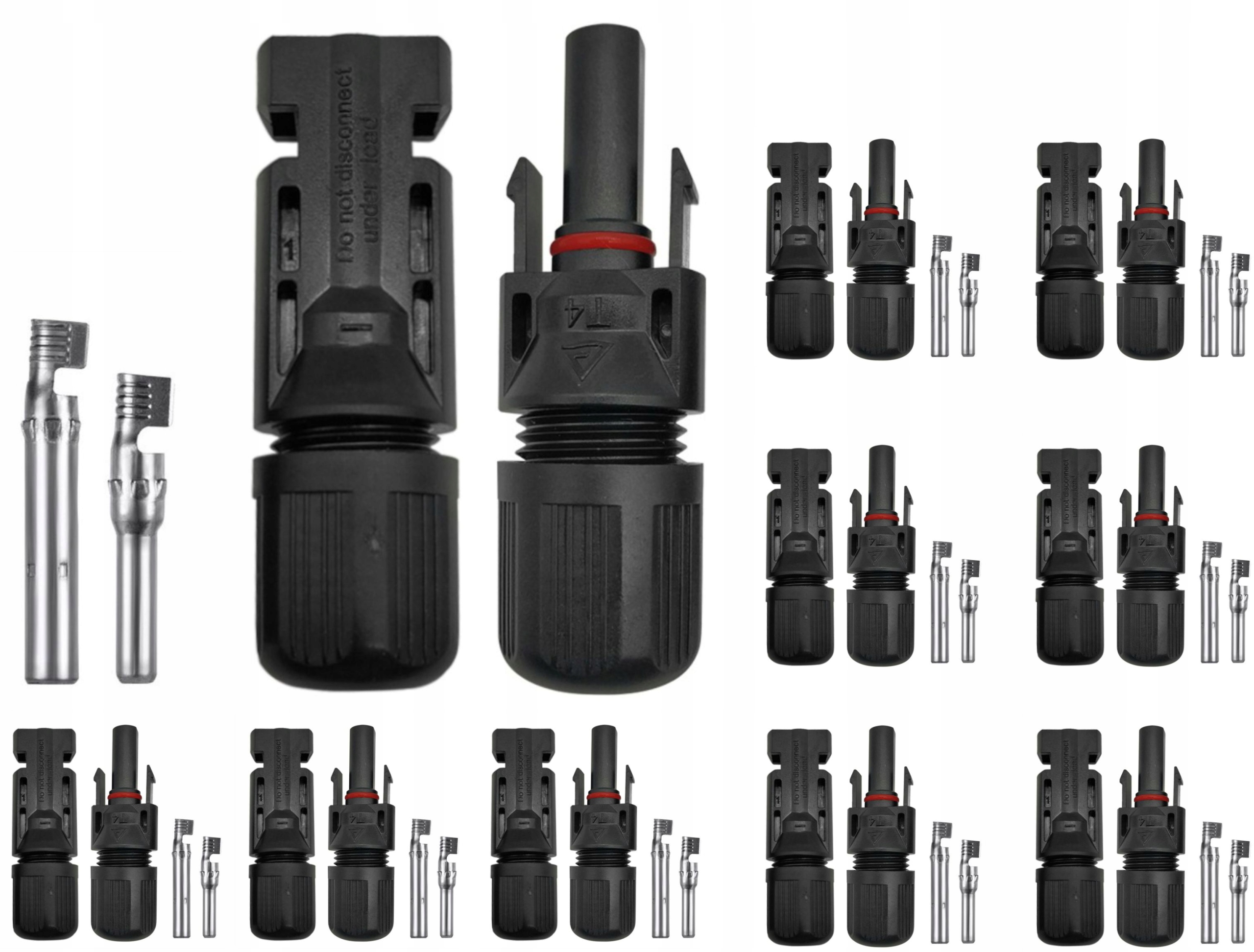 10 x  Konektor MC4 k Solárny panelom + -