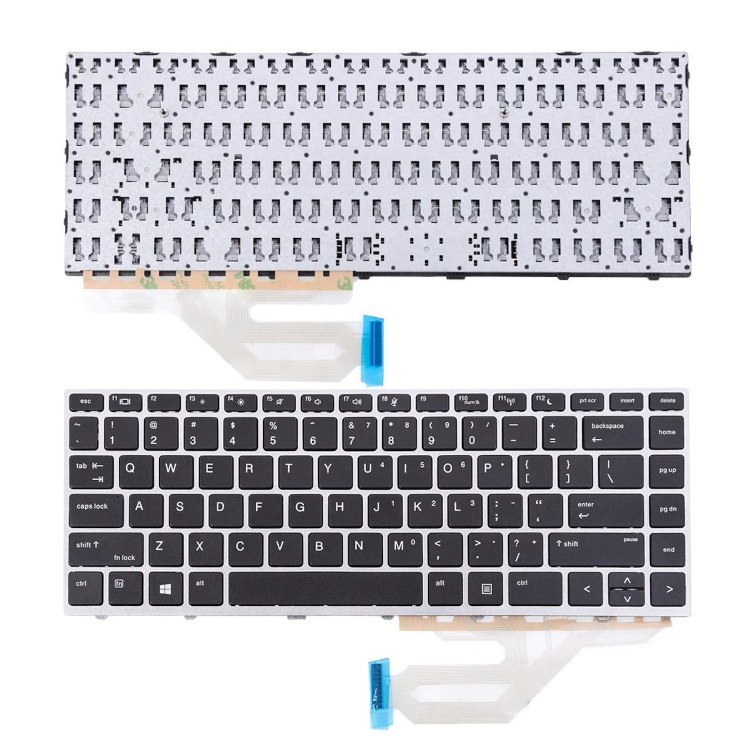 Klávesnica  HP 440 G1 X360 430 G5 440 G5 445 G5  Darček k produktu + SK polepy Farba: Sivá, Podsvietenie: Nie, Rozloženie znakov: Anglické US