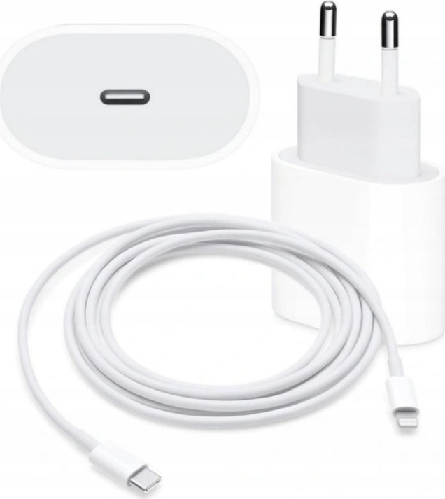 Nabíjačka pre Apple iPhone SE (2. generácie ) USB-C 20W Fast Charg + Kábel USB typ C - Apple Lightning
