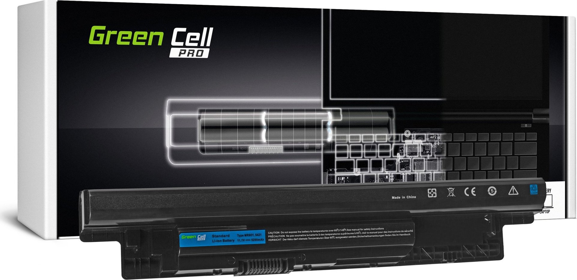 GREEN CELL Batéria do notebooku Dell Inspiron 15 15R 17 17R