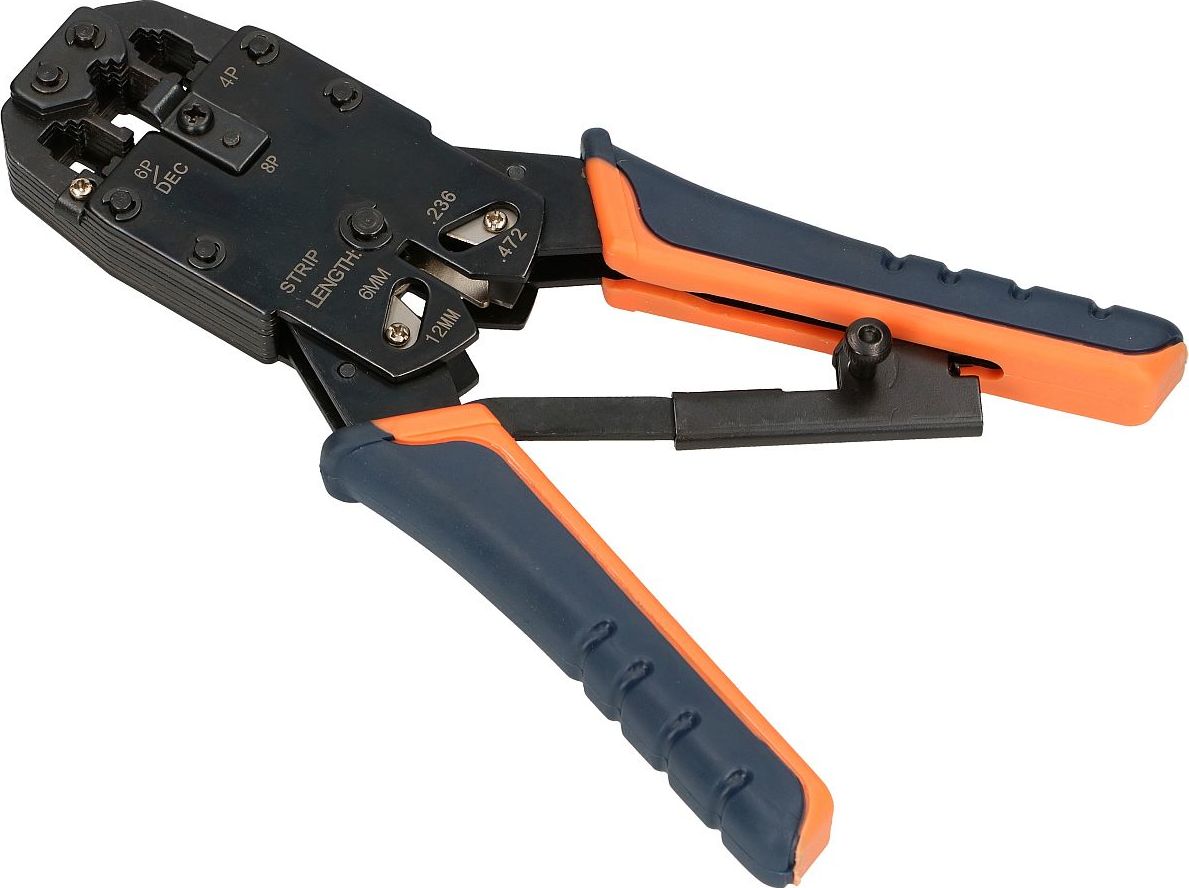Krimpovacie kliešte Extralink 4P+6P+8P | RJ45