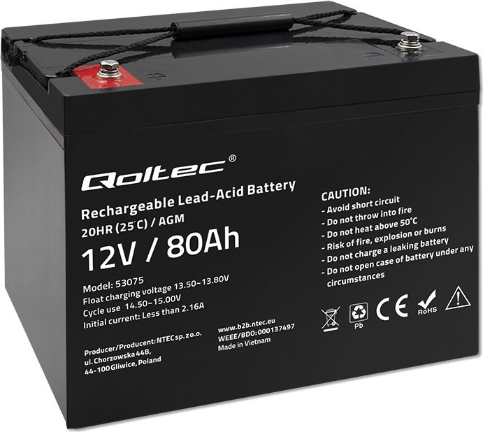 Batéria  AGM | 12V | 80Ah