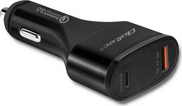 Autonabíjačka 12-24V | max 63W | USB Typ C PD| USB QC 3.0