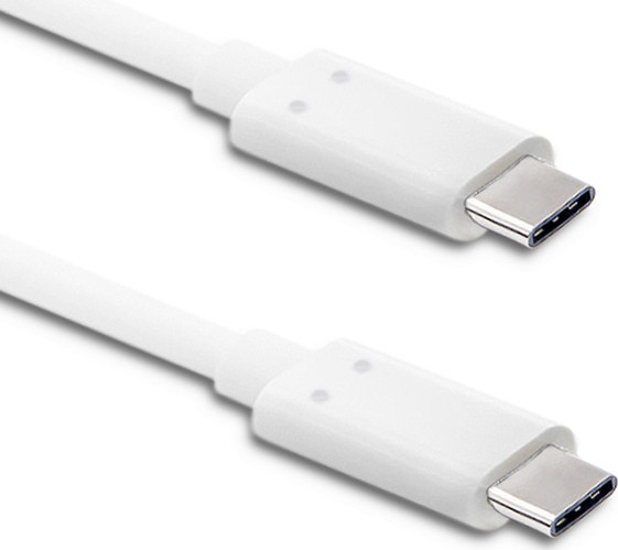 Kábel USB-C 3.1 | USB-C 3.1 | 1m | biely