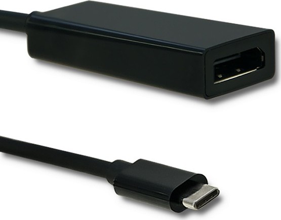 Qoltec Adaptér USB-C /DisplayPort | 4K | 23cm