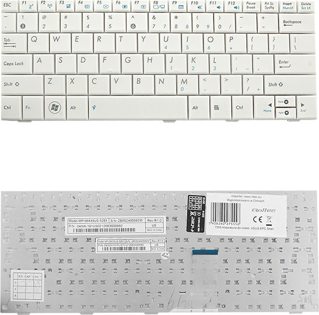 Klávesnica pre Asus EPC Shell