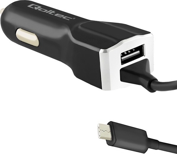 Autonabíjačka 12-24V | 17W | 5V | 3,4A | Kábel USB + USB-C