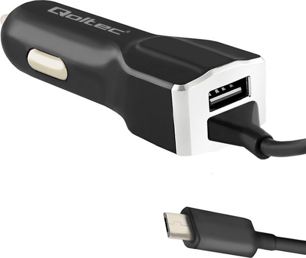 Autonabíjačka 12-24V | 17W | 5V | 3,4A | Kábel USB + Micro USB