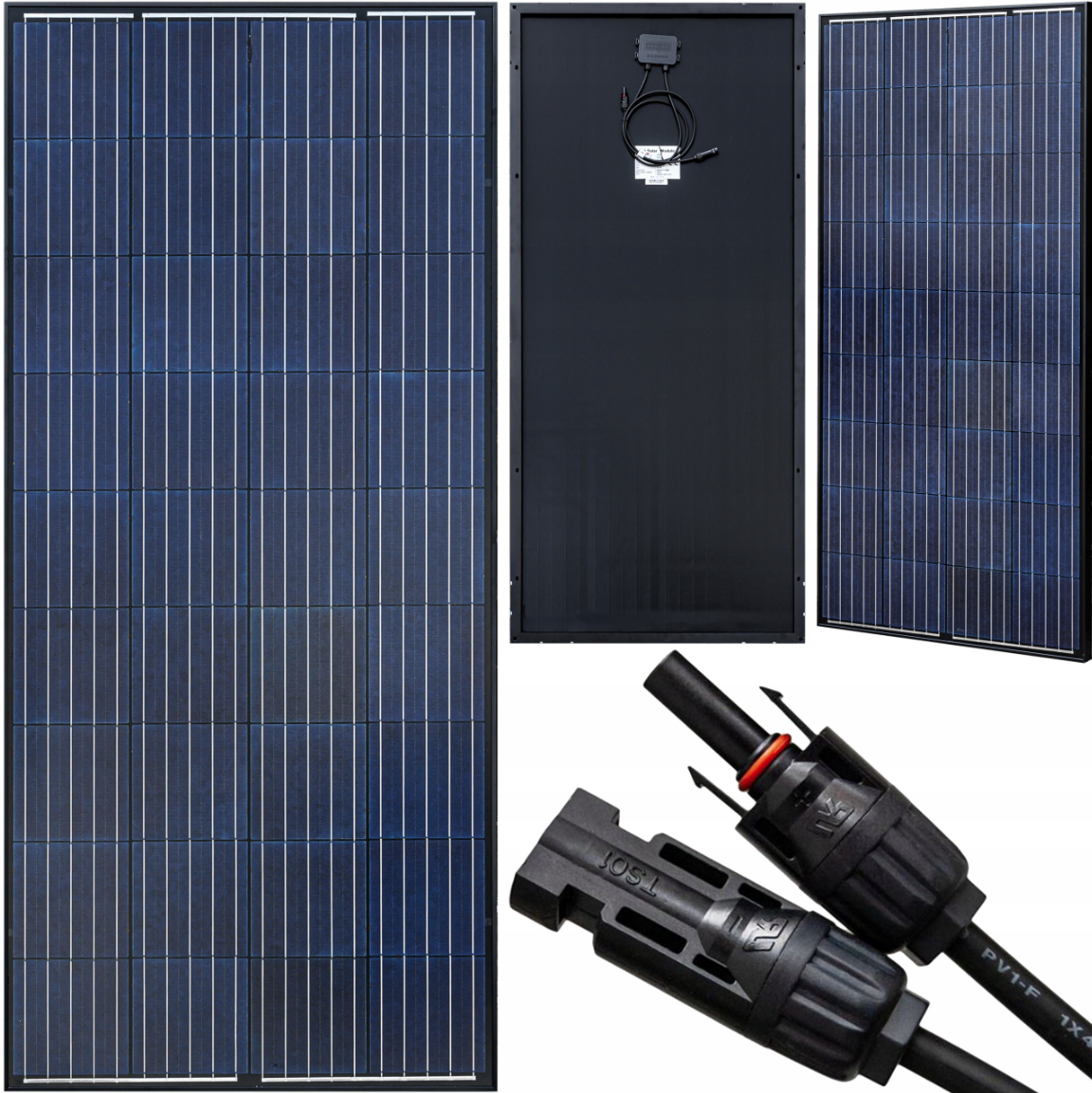 Solárny panel POLI 180W 18V [148x670x35mm]
