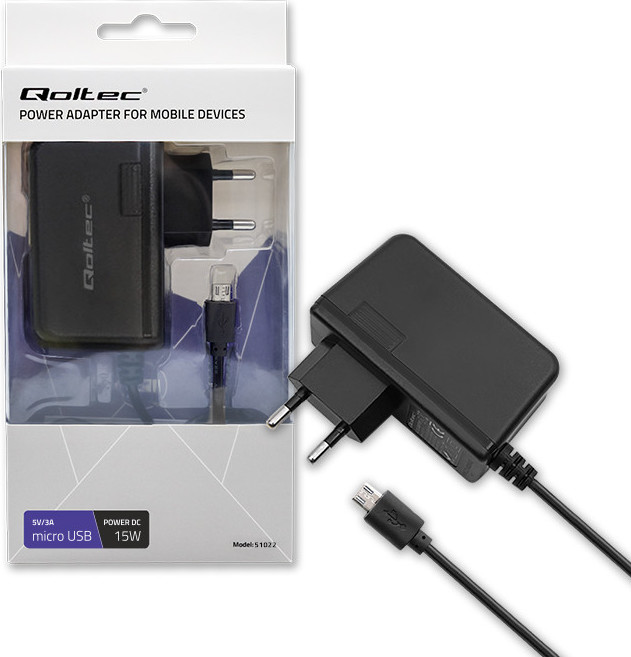 Sieťová nabíjačka 15W | 5V | 3A | USB