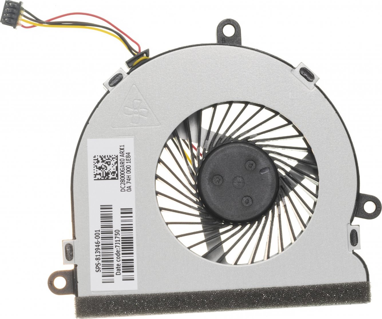 Emeru Ventilátor HP 15-ay037no, 15-ay037ns, 15-ay037nw, 15-ay037tu