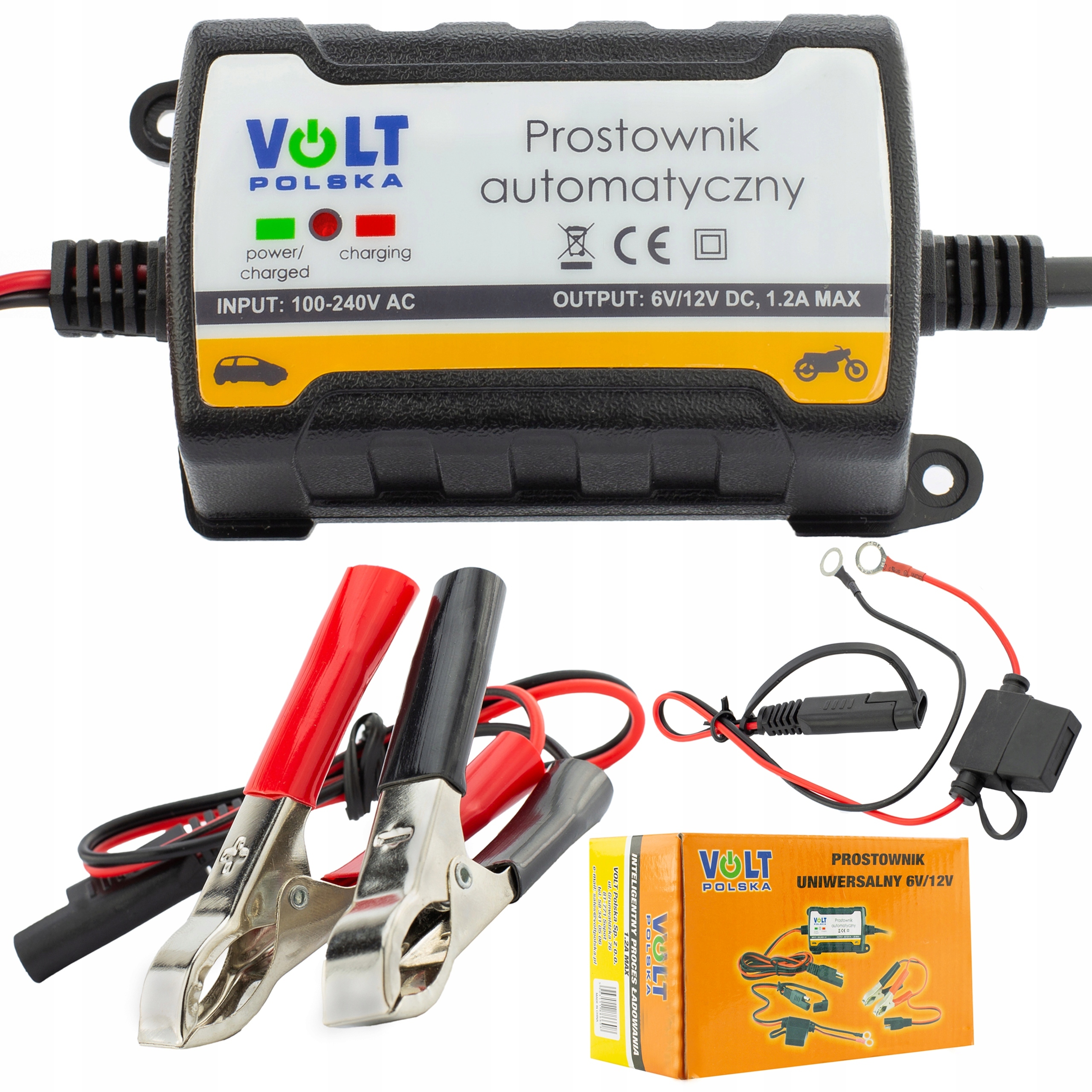 Automatická nabíjačka 6/12 V 1,2 A