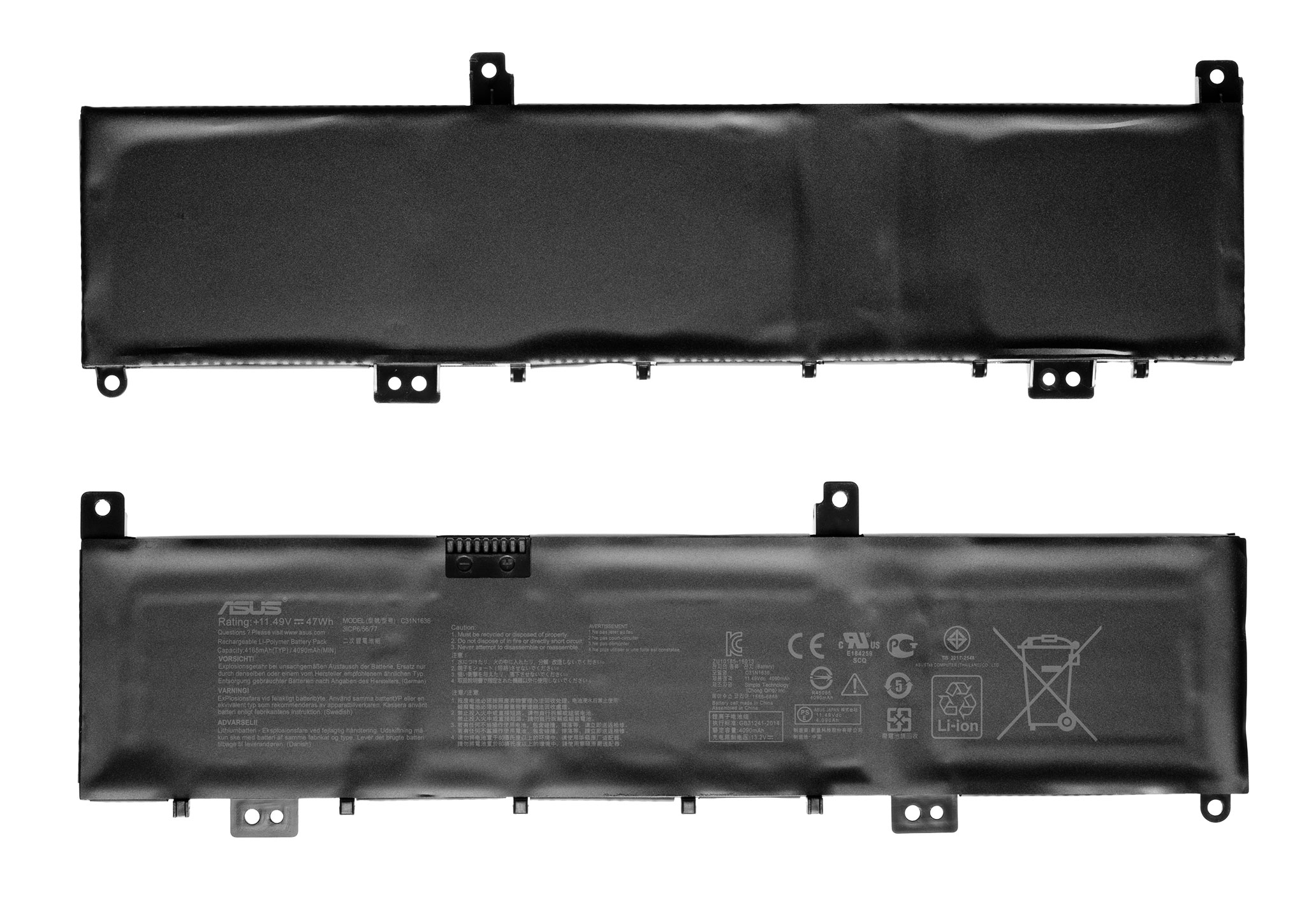 Originál Batéria Asus VivoBook Pro 15 N580 X580V C31N1636