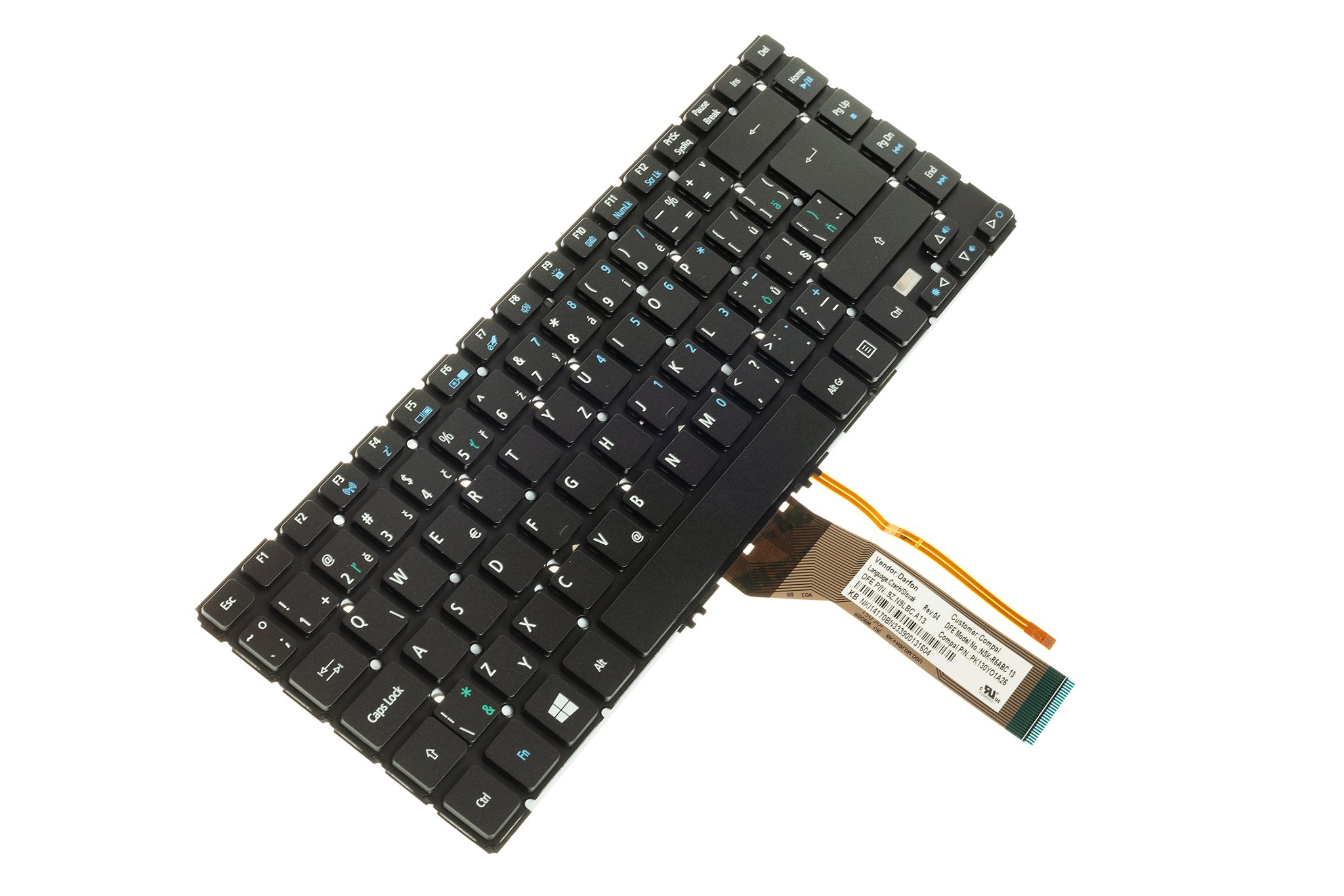 Klávesnica Acer Aspire R7-572 R7-572G R7-572P podsvietená