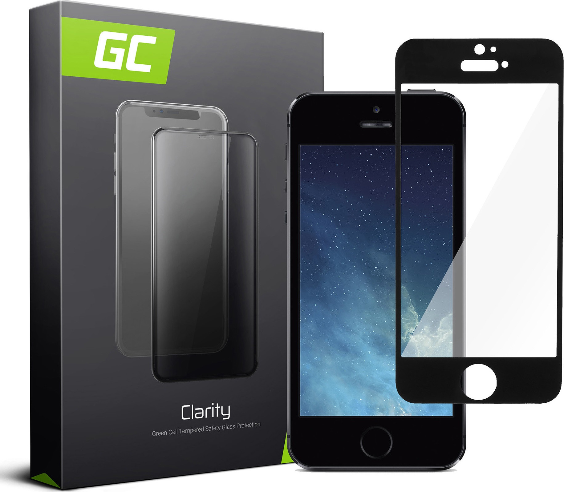 GREEN CELL Ochranná fólia GC Clarity pre Apple iPhone 5/5S/5C/SE