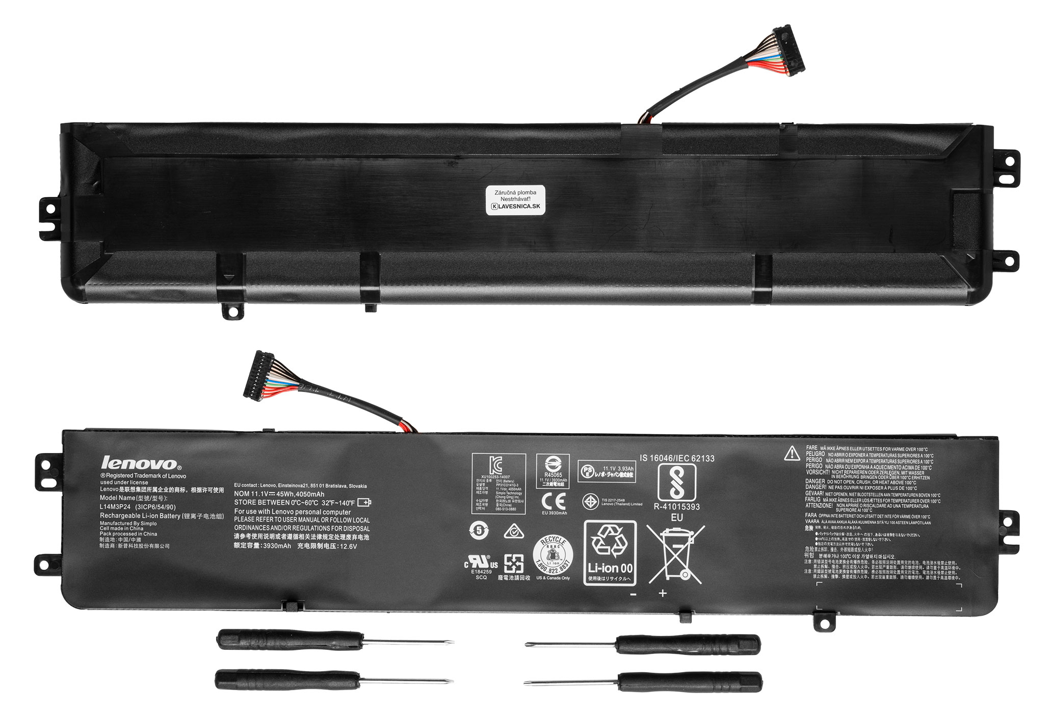 Originál Batéria Lenovo  Legion -Y520-15IKBM Y700-14ISK L14M3P24