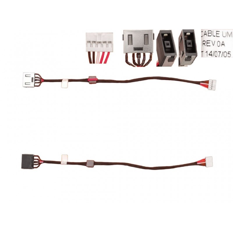 Emeru Napájací konektor DC Lenovo IdeaPad G50-70 G50-80 G50-85 G50-90 DC30100LE00 With Cable 5 Pin