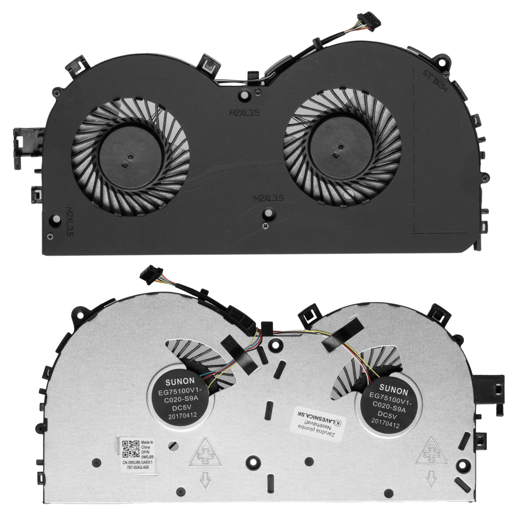 Ventilátor Lenovo Legion Y520-15IKB Y520-15IKBN