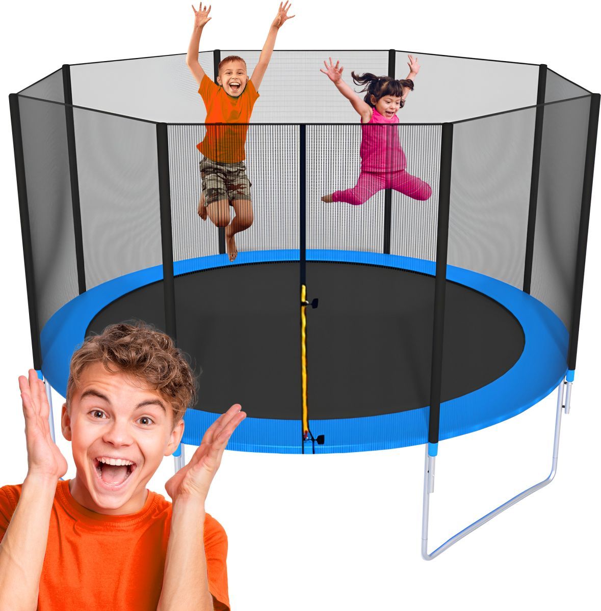 EXTRALINK Trampolína 6FT- Bezpečná relaxačná zóna pre vaše deti plná zábavy