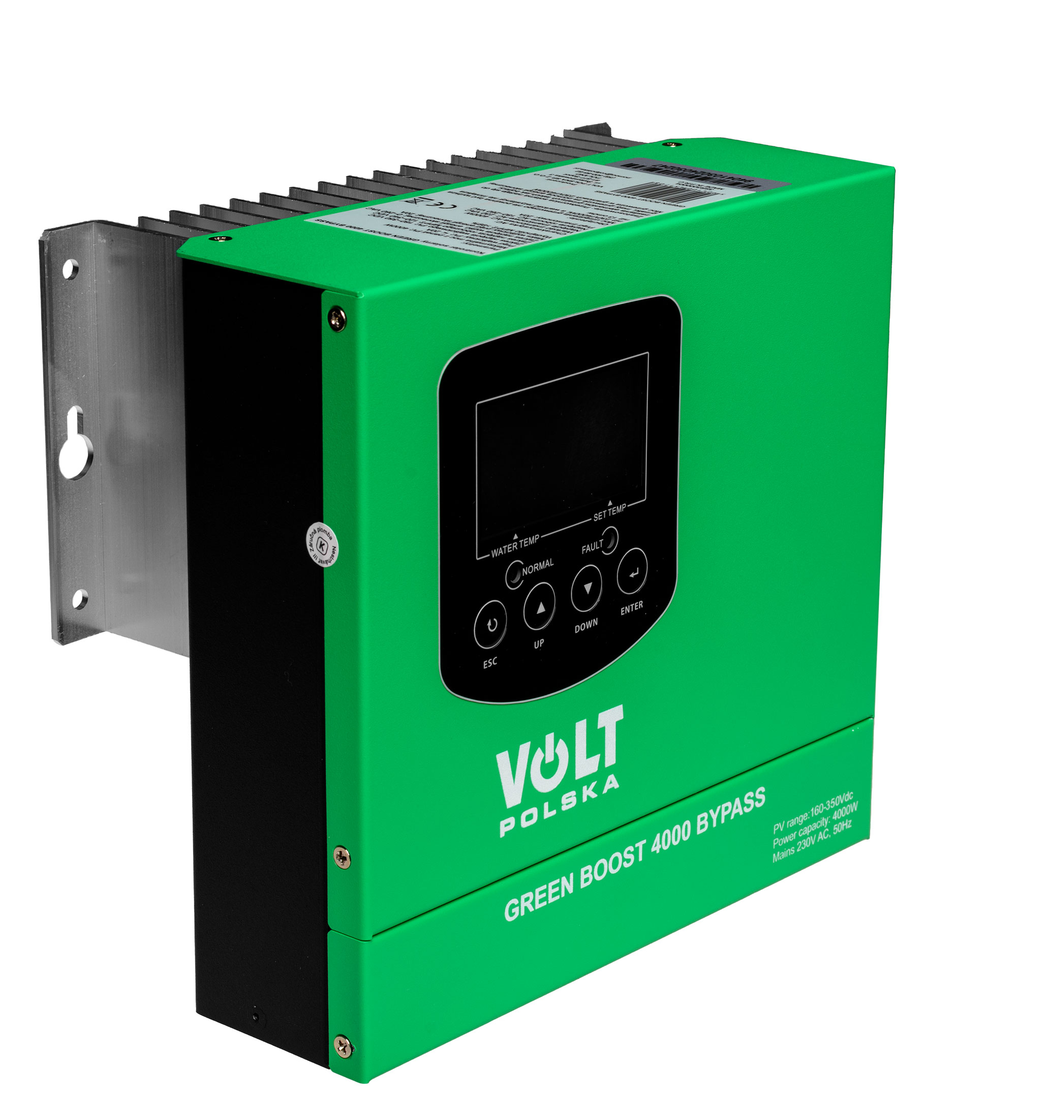 GREEN BOOST 4000 BYPASS (160-350VDC) 20A MPPT - Inteligentný solárny regulátor pre váš systém ohrevu vody