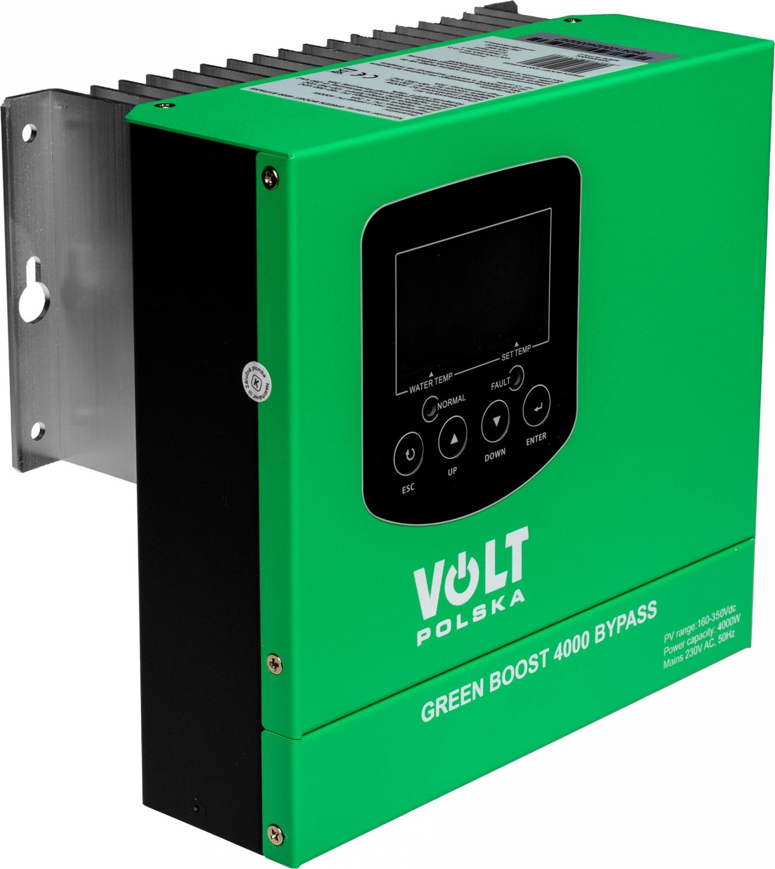 GREEN BOOST 4000 BYPASS (160-350VDC) 20A MPPT - Inteligentný solárny regulátor pre váš systém ohrevu vody