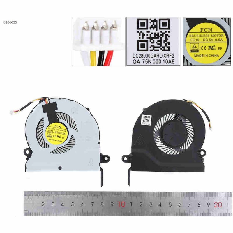 Replacement CPU Cooling Fan For HP Pavilion X360 13 Series Laptops - Brand New