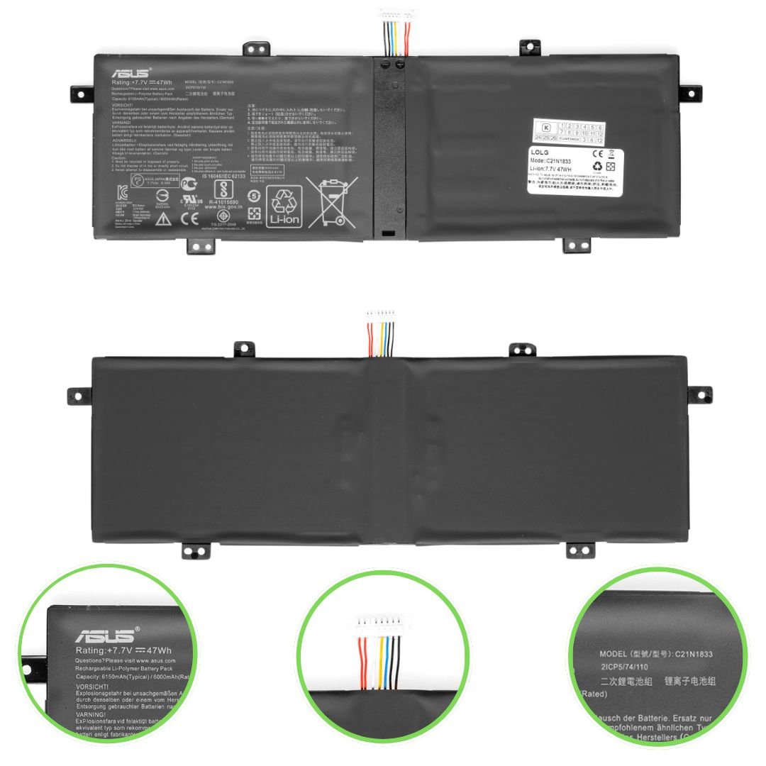 Originál Batéria Asus ZenBook 14 UM431 UM431DA UX431 UX431FA C21N1833