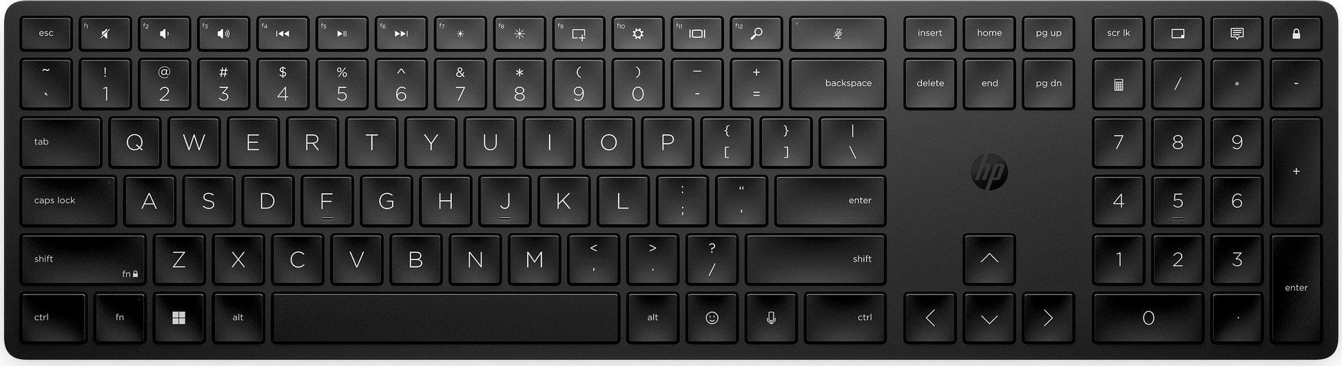 HP 450/Bezdrátová USB/Černá