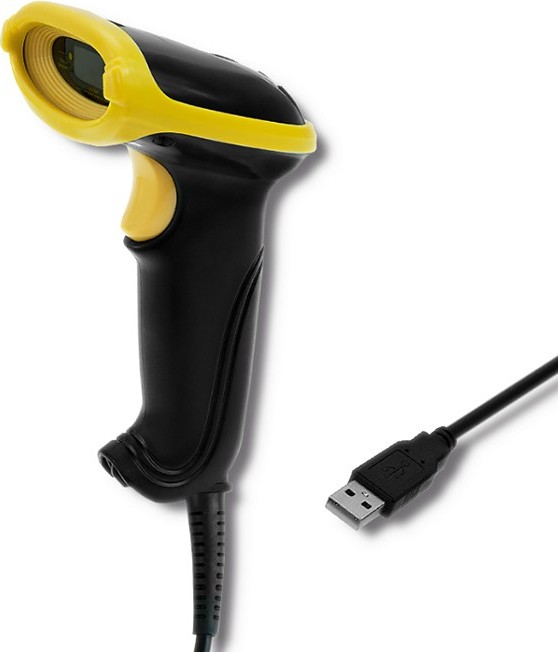 Laserová 1D čítačka čiarových kódov | USB