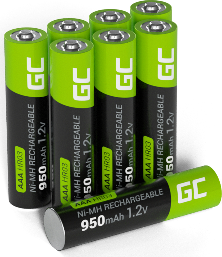 8x AAA HR03 950mAh batéria