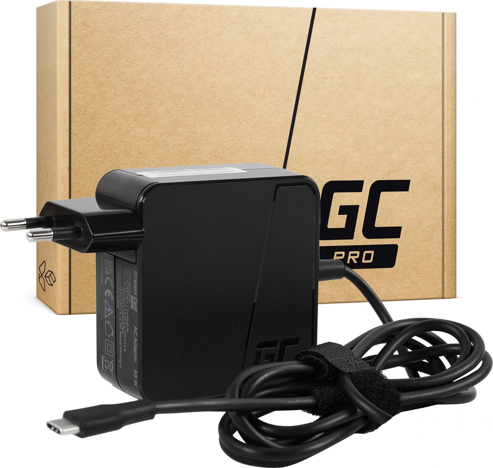 Nabíjačka GC PRO USB-C 65W pre notebooky, tablety a mobilné telefóny