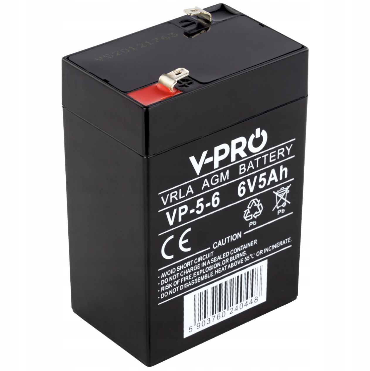 Batéria AGM VPRO 6V 5Ah