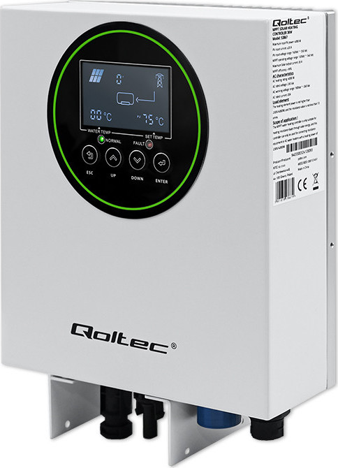Inverter Solárny konvertor na ohrev vody ECO Solar Boost | MPPT | BYPASS | LCD | 3kW/4kW | Wi-Fi