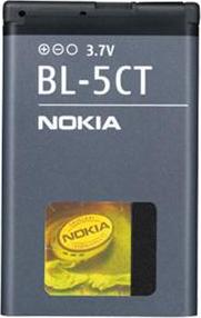 Originálna batéria pre Nokia 1050 mAh – Li-ion, bez pamäťového efektu, dlhá životnosť  BL-5CT