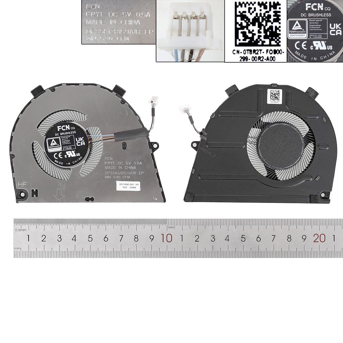 Ventilátor Dell Inspiron 16 5620 16 5625, Vostro 16 5620 16 5625