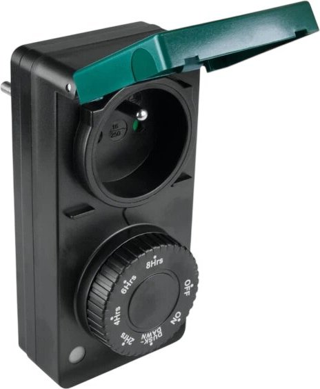 Časovač so súmrakovým senzorom DT15 | IP44 Vonkajší spínač