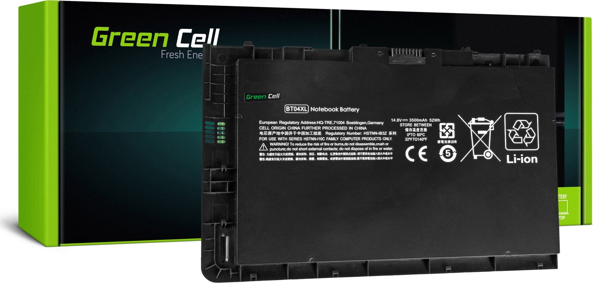 GREEN CELL Batéria do notebooku HP EliteBook Folio 9470m 9480m